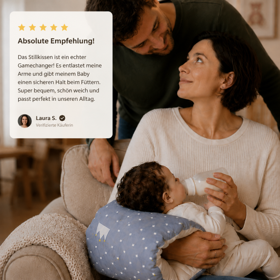 Baby Armkissen für sicheres Stillen & Füttern