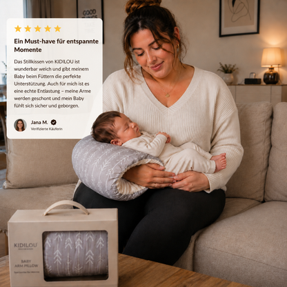 Baby Armkissen für sicheres Stillen & Füttern