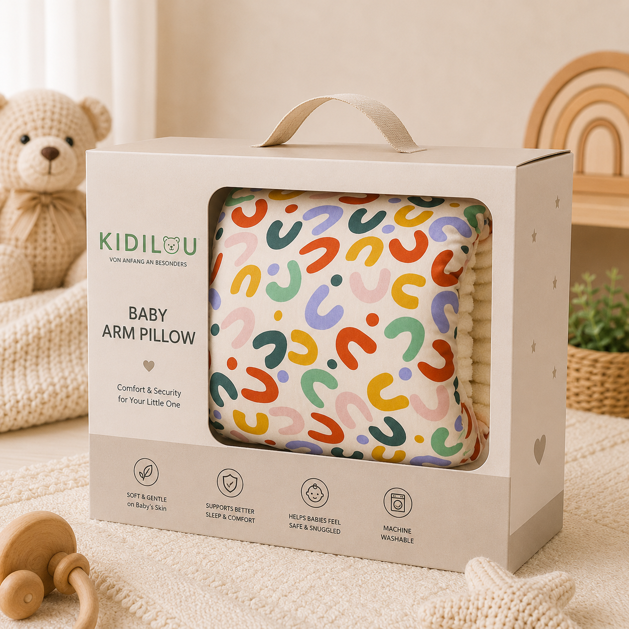 Baby Armkissen für sicheres Stillen & Füttern