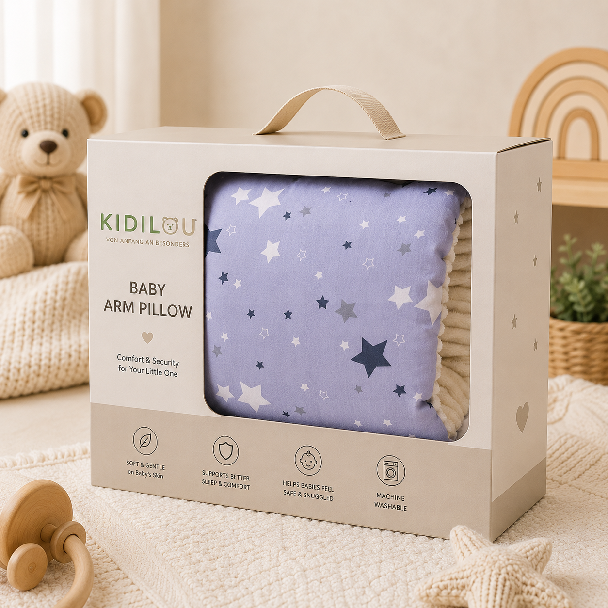 Baby Armkissen für sicheres Stillen & Füttern