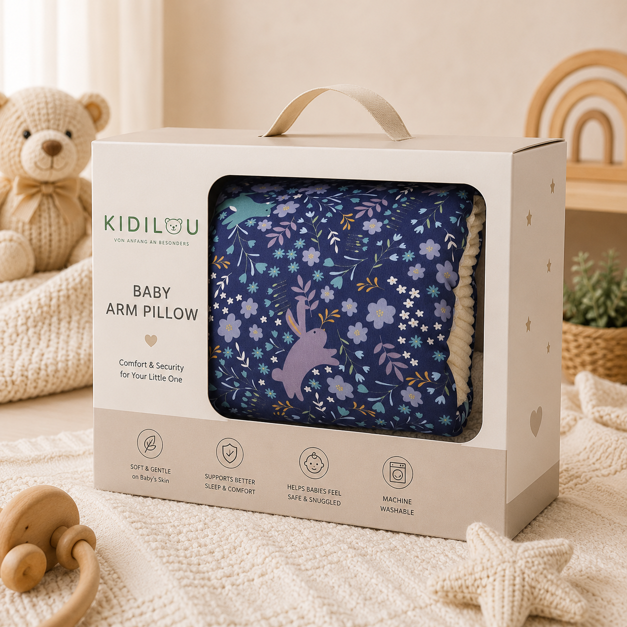 Baby Armkissen für sicheres Stillen & Füttern
