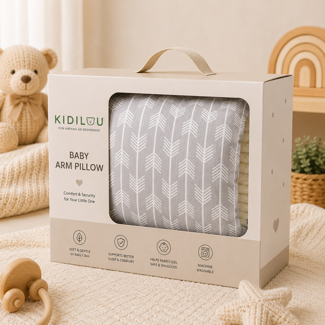 Baby Armkissen für sicheres Stillen & Füttern